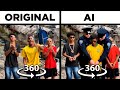 360º VR Mc Xangai Menina vs Mc Menor jp Menina vs Mc Collin / Original vs AI