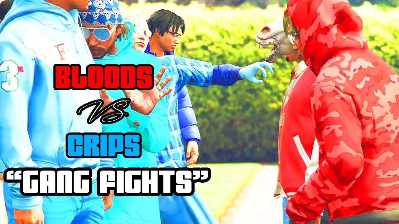 BLOODS VS CRIPS "FIGHT CLUB 1" GANG FIGHTS (GTA 5 RP) YouTube