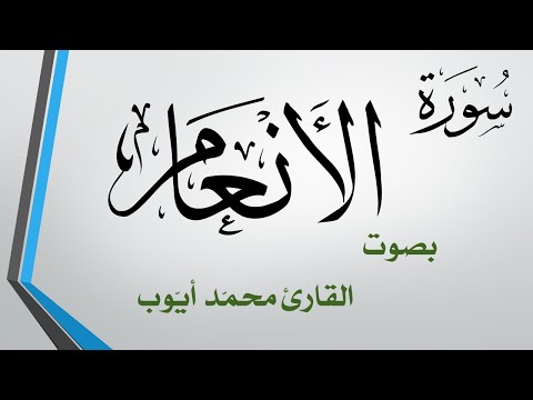006 سورة الأنعام محمد أيوب