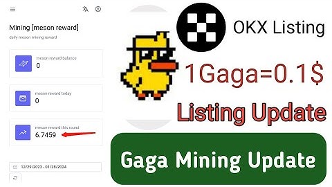 gaga node mining || gaga listing okx || how start gaga nod mining || gaga mining eror || #gaganode