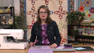 My First Quilt - Episode 33 Preview - Pattern Marking Using Templates and Stencils