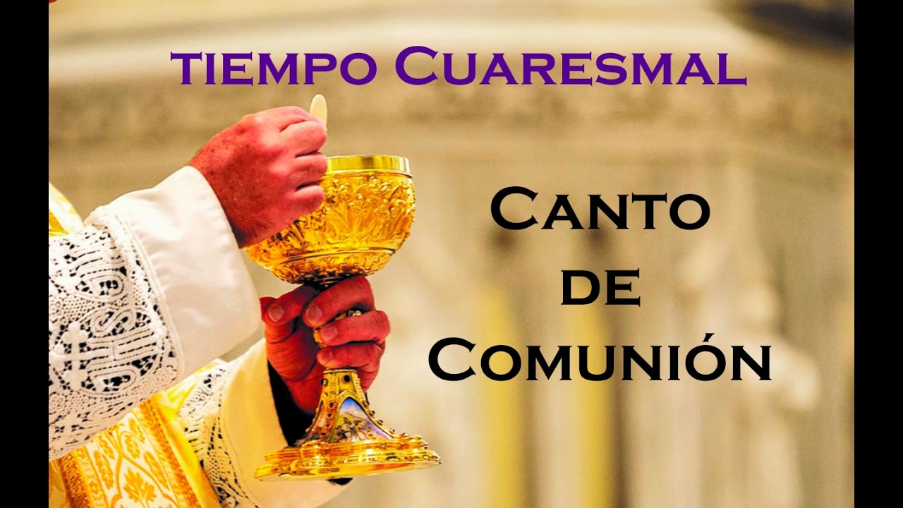 Cristo, Eres el Agua Viva - Canto de Comunión (letras y acordes)