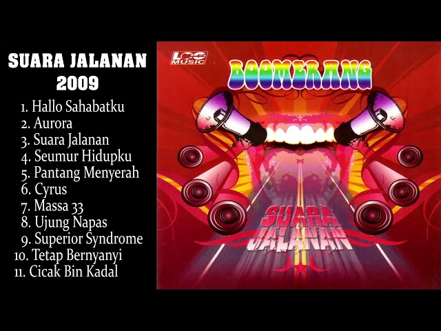 Boomerang - album - Suara Jalanan 2009.. class=