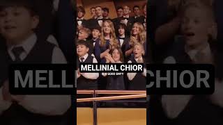 MELLINIAL CHIOR #churchandmusic #youthchoir #choir #gospelshorts #acapella #music #worshipmusic