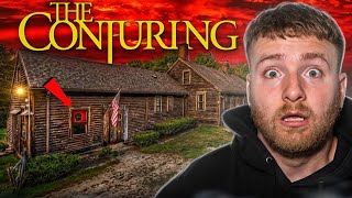 Scariest CONJURING HOUSE Video I Ever Filmed | Camping In The Woods