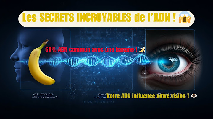 🧬 Les secrets CACHÉS de votre ADN ! 😱🔬