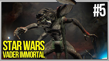 Fighting a Rancor! | Vader Immortal Episode 2 PSVR #5