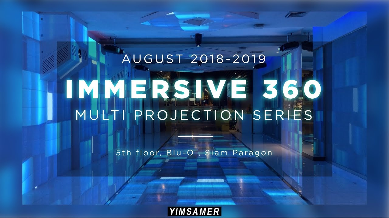 Immersive 360 Multi Projection Series 3d Projection Mapping Youtube