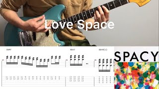 Tatsuro Yamashita - Love Space (guitar cover with tabs & chords)