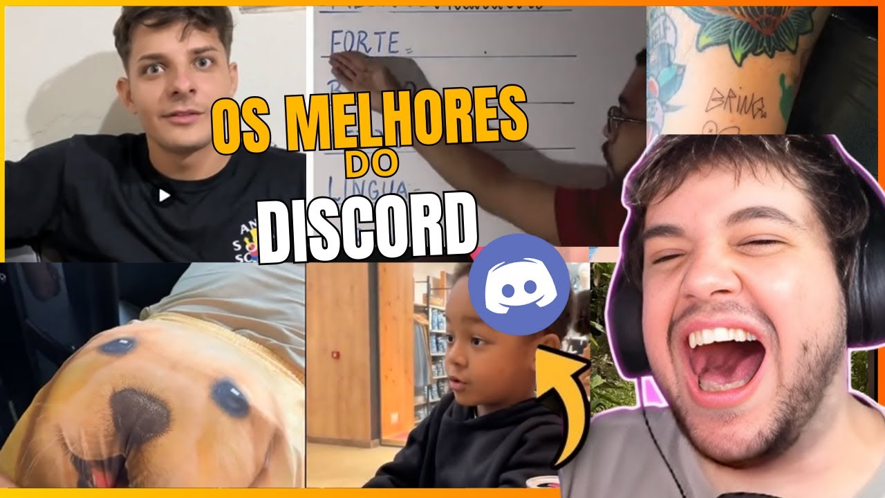 BRINO REAGINDO AOS MELHORES VIDEOS DO DISCORD @bruninzor