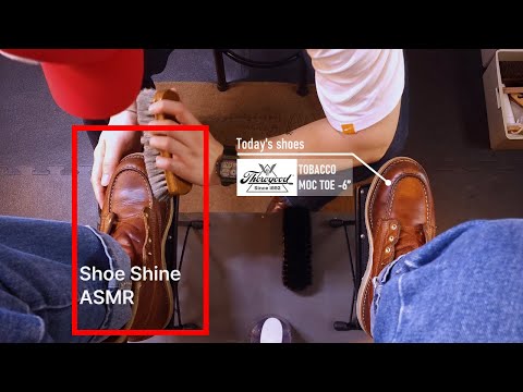 Shoe Shine ASMR Spa Treatment: Rejuvenating Your Footwear 쏘로굿 목토 케어ASMR 다양한 브러쉬 사운드