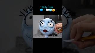 Sally🩵💙#halloween2023 #cakedecorating #halloween #cakedesign #halloweendecor #timburton