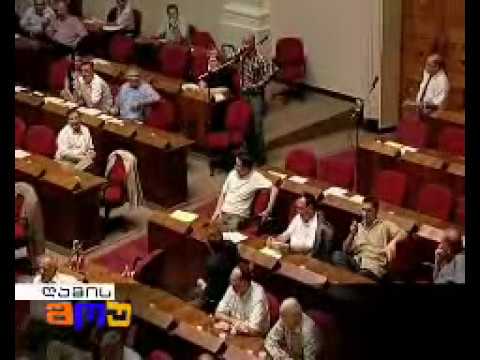 ვასილ მაღლაფერიძე 1999 წლის მოწვევის პარლამენტში