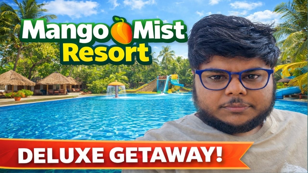 Mango Mist Resort Bangalore Full Tour | Waterfall Pool & Adventure Park ...