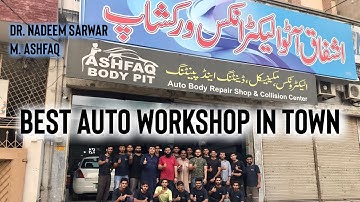 Ashfaq Auto-Electronics Review - MY FIRST EVER REVIEW VIDEO! Best Car Workshop in Town