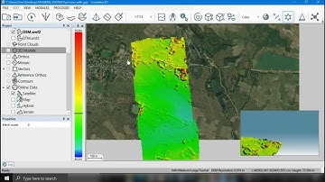 SimActive Software Tutorial | Drone Data Processing | DSM DTM Ortho Mosaic || Correlator 3D Part 3