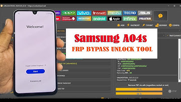 Samsung A04s SM A 047F FRP Bypass Ontgrendelingstool