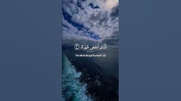 سورة الشرح بصوت الشيخ فارس عباد #quran #قران_كريم