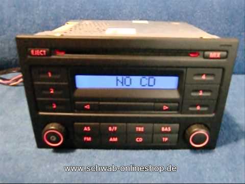 Radio Rcd 200 Vw Polo 9N 02 - 08R ❮ bas prix