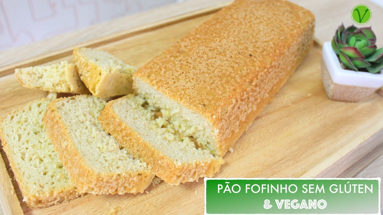 PÃO FOFINHO SEM GLÚTEN E VEGANO #568 | Receitas da Mussinha