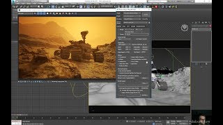 Live stream archive. Mars rover scenery with V-Ray GPU Next.