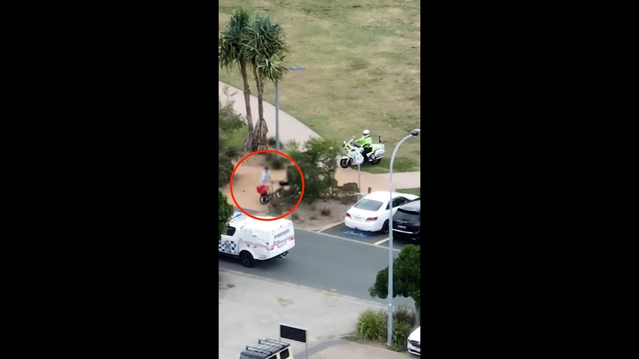 Drones used in QLD crackdown on e-bike and e-scooter riders