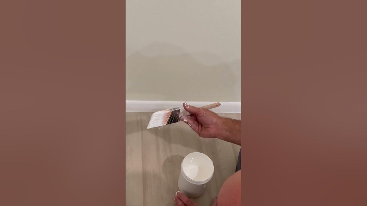 How to Properly Paint Baseboards with NO Tape and Without Making a Mess