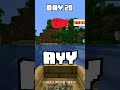 100 Days - [Minecraft Shorts] - Day 20 #minecraft #100days