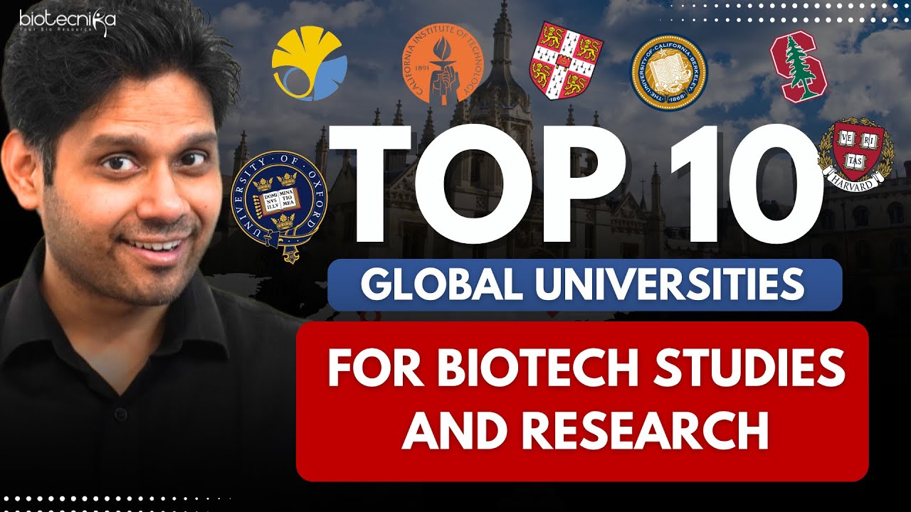 Top 10 Global Universities for Biotech Studies & Research 🌍 | Best Colleges for Biotechnology