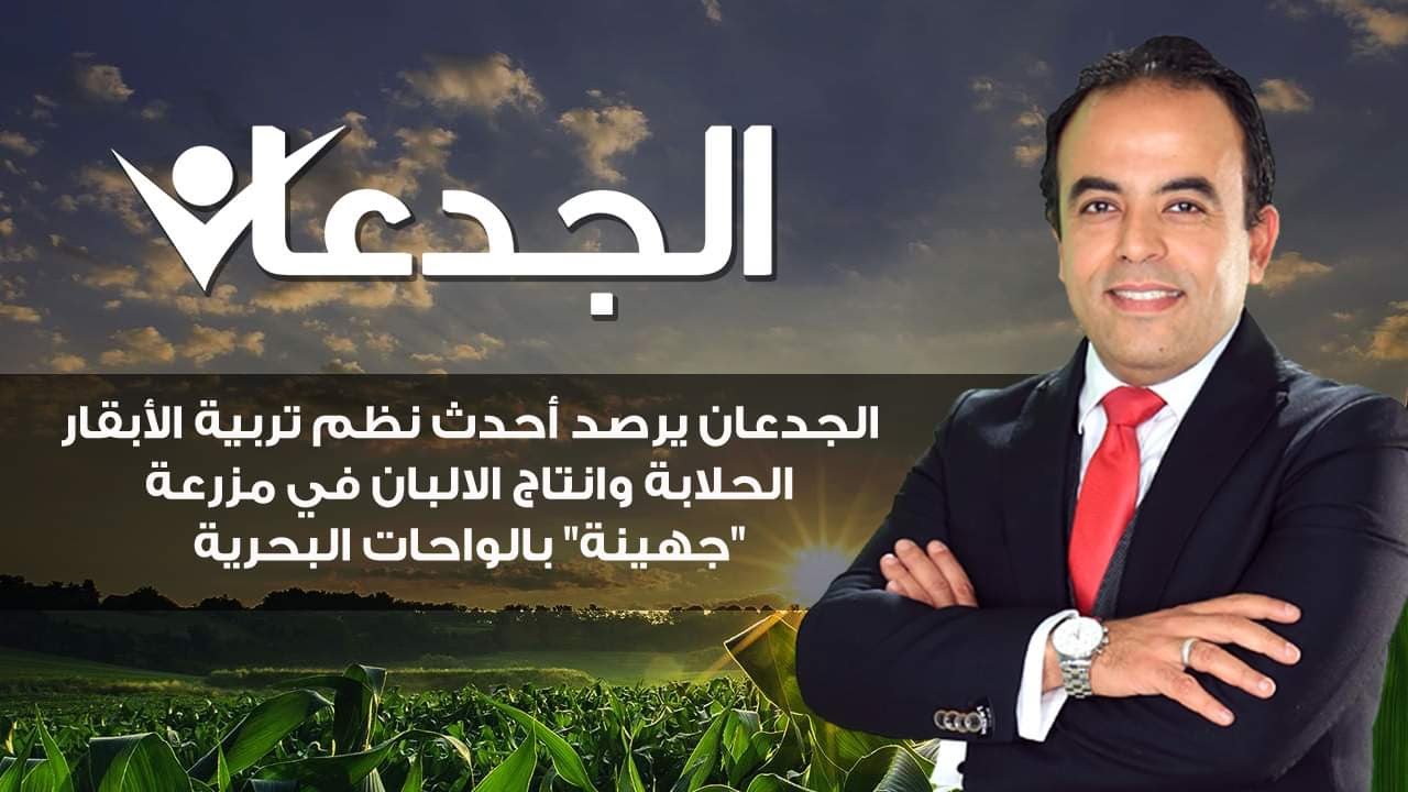 الجدعان يرصد أحدث نظم تربية الأبقار الحلابة وانتاج الالبان في مزرعة 