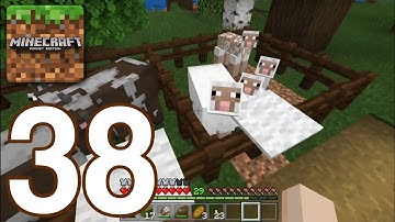 Minecraft: Pocket Edition Part 38 - Gameplay Walkthrough - Animal Farm (Android,iOS)