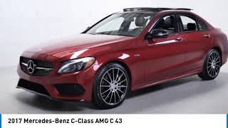 2017 Mercedes-Benz C-Class AMG C 43 Minnetonka Minneapolis Wayzata,MN 77150A