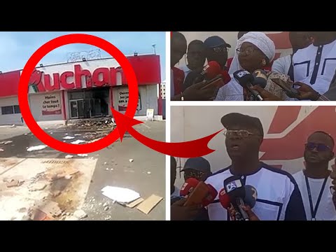Direct :Victimes de "pillages, d’agressions et de vols", les travailleurs de Auchan font face à la p