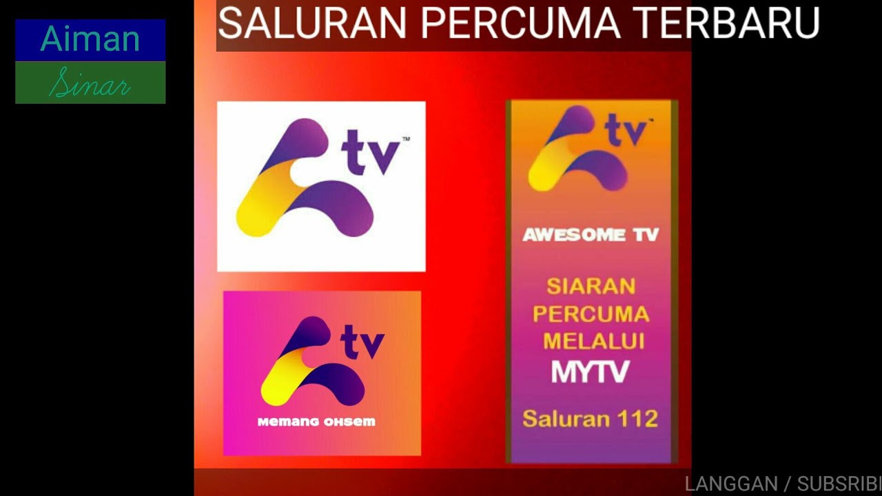Awesome Tv Saluran Percubaan Awesome Tv Awesometv Memangoshem Myfreeview Malaysiatvchannel My Youtube