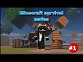 Starting My journey in Minecraft with my noob friend @HighLuxGaming