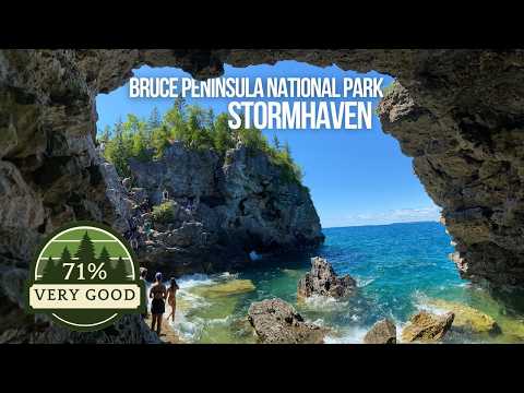 Hiking to the Grotto & Backcountry Camping - Bruce Peninsula National Park