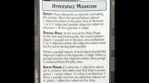How-to play Objective "Hyperspace Migration" - Star Wars Armada Explained (SWAE)