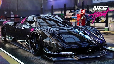 Pagani Huayra Customisation and gameplay|NeedForSpeed HEAT