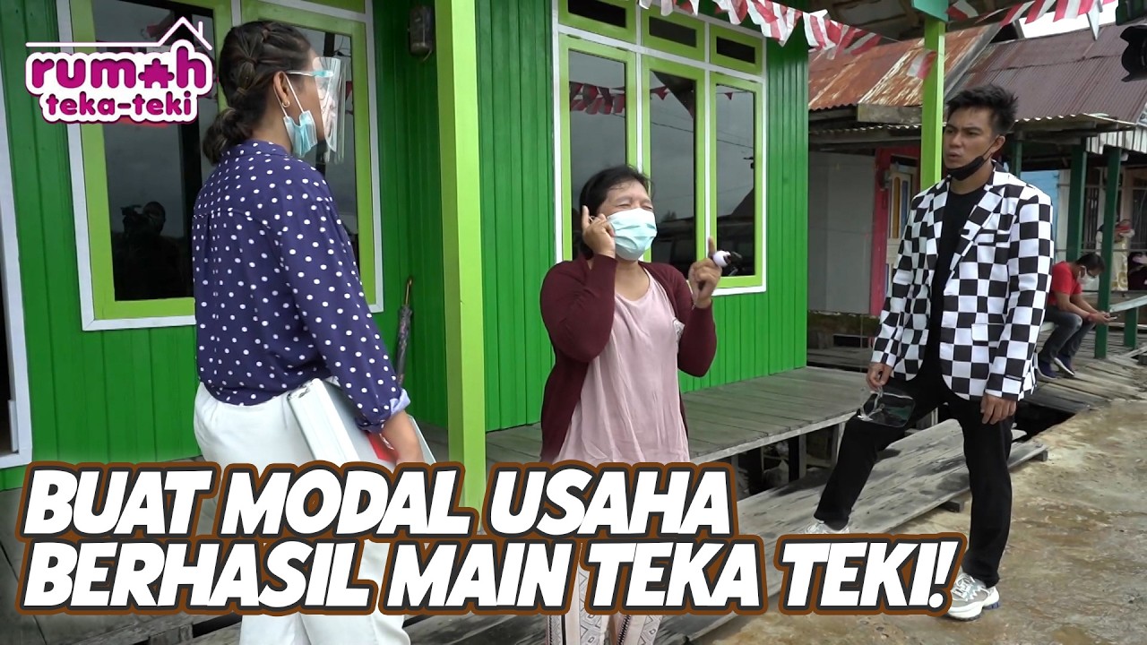 BUAT MODAL USAHA, BERHASIL MENYELESAIKAN TEKA TEKI | RUMAH TEKA TEKI | EPS.80 (4/4)