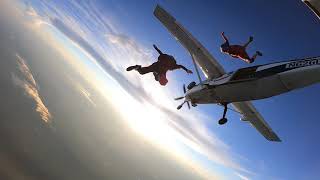 Asher Lov-lappert - AFF Level 5 Skydive & Nicholas Voegele's 18th Jump Exit