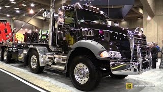 2015 Mack Granite Gu813 21320 Truck With Mack Mp8 455M Engine - Ext Int Walkaround - 2015 Expocam