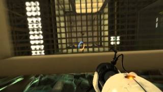Portal 2 - Crazy Box - Glass Breaking (alternate strat)