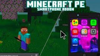 Minecraft Pe smartphone addon || How to download it #video #viral  screenshot 3