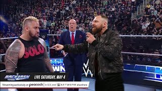 WWE 2 May 2024 Dean Ambrose Returns \u0026 Confronts Solo Sikoa \u0026 Paul Heyman, raw highlights | Review