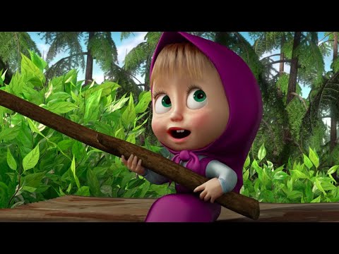 Маша и Медведь - С чего все начиналось? 🐸 Вспоминаем лето! 🌼