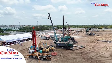 Cà Mau: Khởi công các công trình trọng điểm