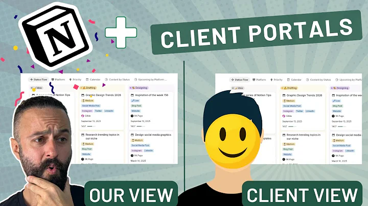 Notion's new client portal features - A GAME CHANGER