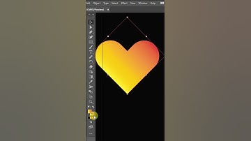 Heart Shape Illustration In Illustrator