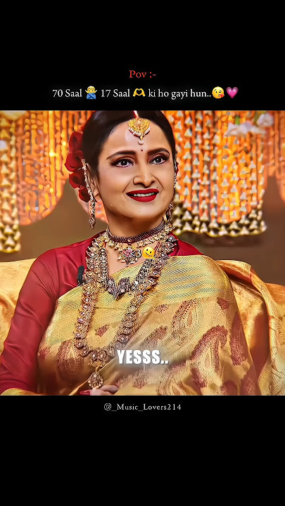 Masterpiece edit on Rekha ji..🫶❤|| Dekha ek khwaab || whatsapp status #shorts #trending #ytshorts