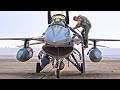 American and Canadian Fighter Aircraft Taking Off and Landing